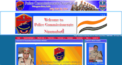 Desktop Screenshot of nizamabadpolice.com